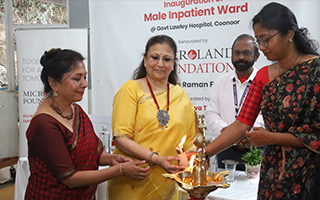 Inauguration of Modernized Male Inpatient Ward at Govt Lawley Hospital