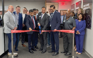 Mayor of Springdale Lawrence C. Hawkins, III, inaugurates Microland Technology Delivery Center in Cincinnati, Ohio